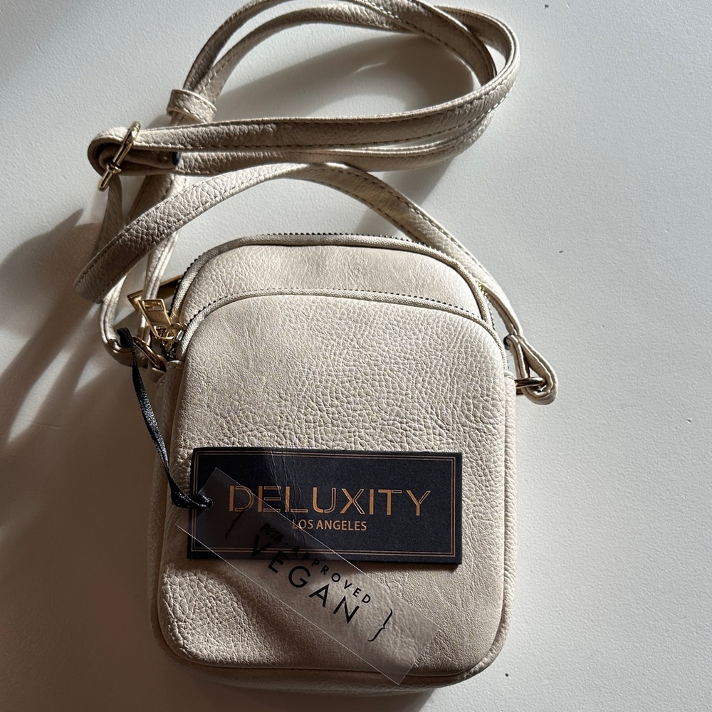 Cream Crossbody Bag